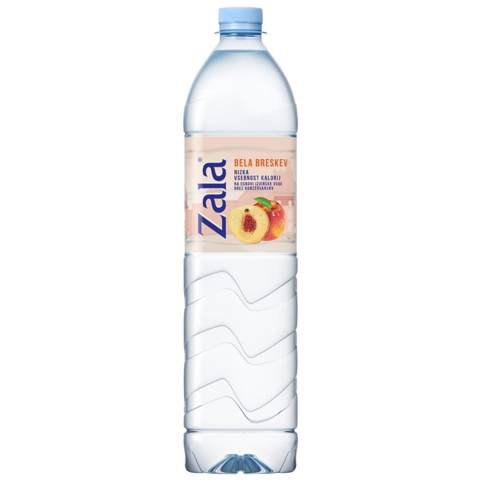 negazirana izvirska voda bela breskev