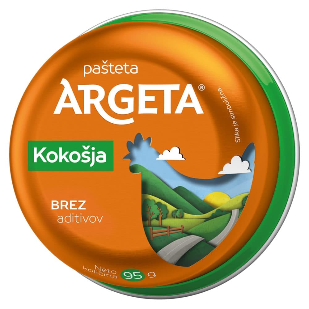 kokošja pašteta, argeta, 95 g