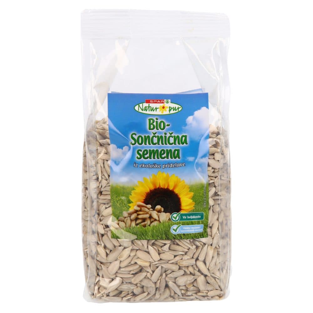 bio sončnična semena, spar natur*pur, 350g