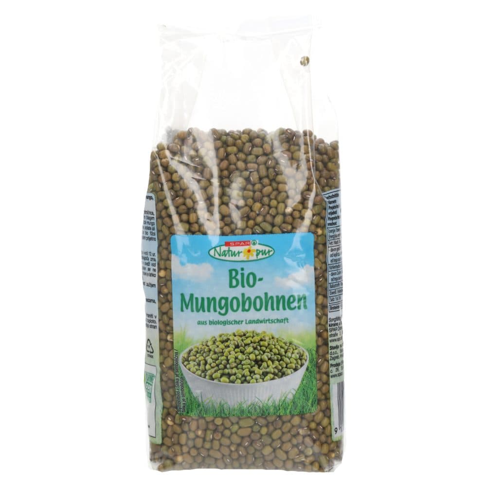 bio fižol mungo, spar natur*pur, 500g
