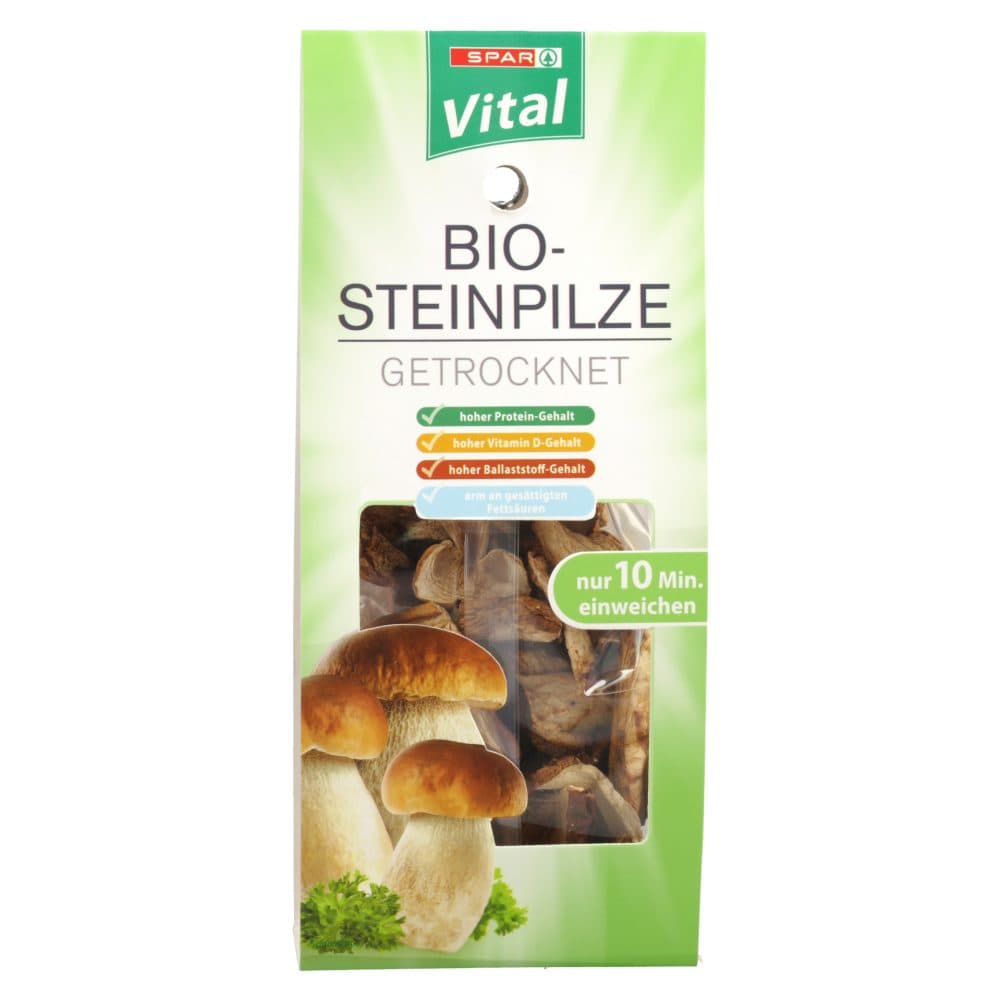 bio posušeni jurčki, spar vital, 25g