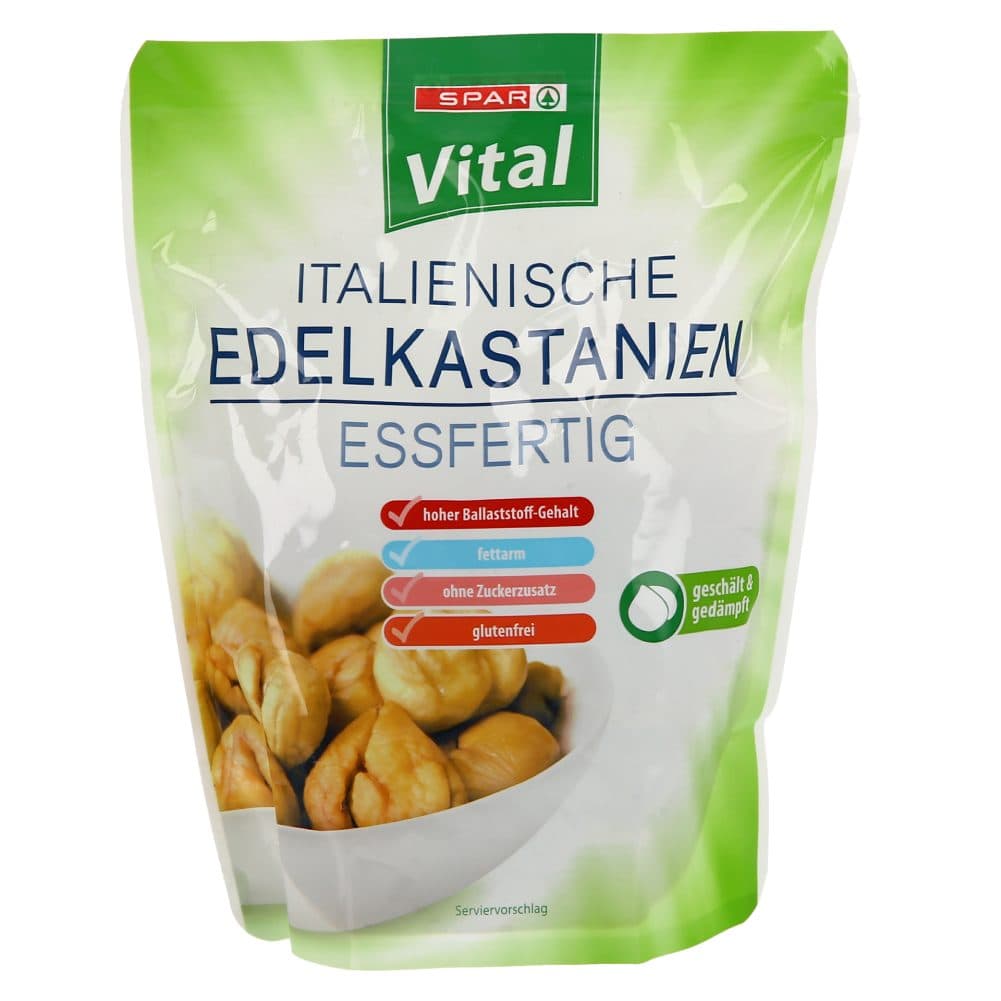 kuhan kostanj, olupljen, spar vital, 250g