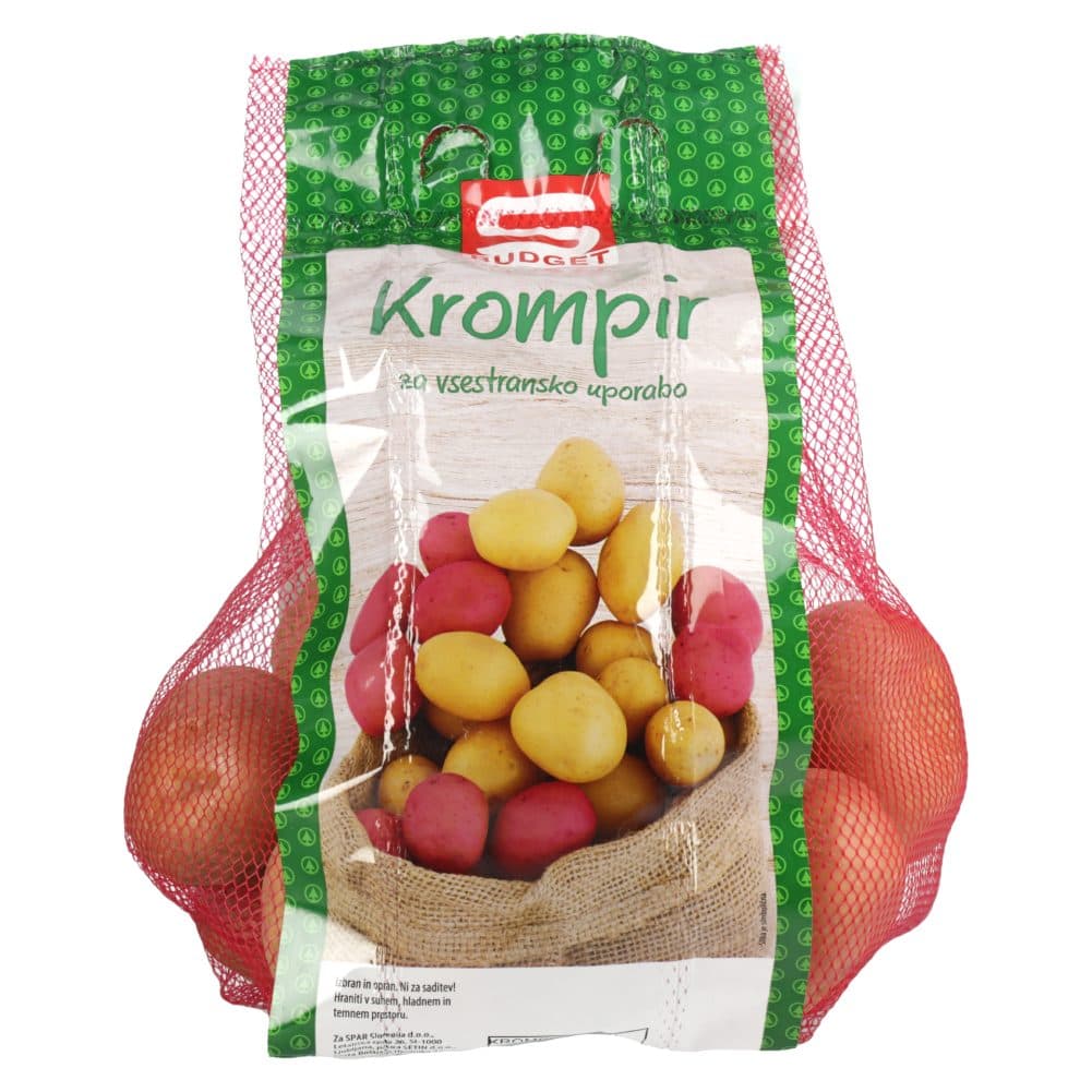 rdeči krompir, s-budget, pakirano, 2kg
