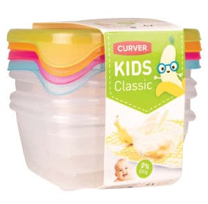 Set posod za shranjevanje, Kids, 4x0,25l