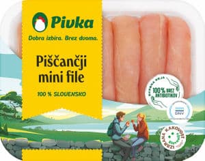 Mini Piščančji File Pivka IK 400 g Pakirano