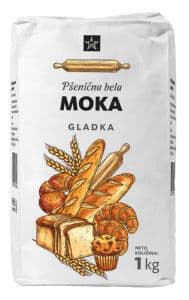 Bela Gladka Moka Tuš 1 kg