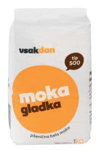 Pšenična Bela Moka Vsakdan Tip 500 1 kg 
