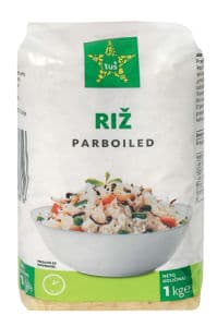 Parboiled Dolgozrnati Riž Tuš 1 kg