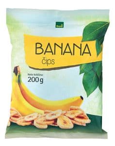 Bananin Čips Tuš 200g