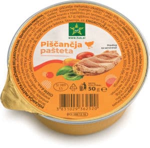 Pašteta Tuš piščančja, 50g