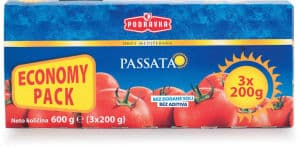 Paradižnik pasiran, 3x200g
