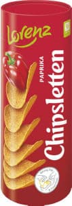 Čips Lorenz, Chipsletten, paprika, 100 g