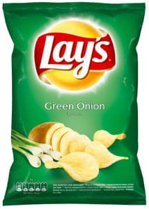 Čips Lay's, zelena čebula, 130 g