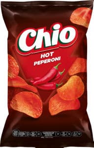 Čips Chio Hot Peperoni 150 g 