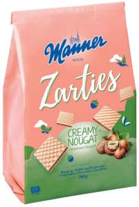 Napolitanke Manner, nougatcrem, 200g