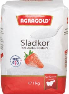 Beli Kristalni Sladkor Agragold 1 kg