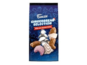 mešani praznični medenjaki z glazuro, finesse, 600 g